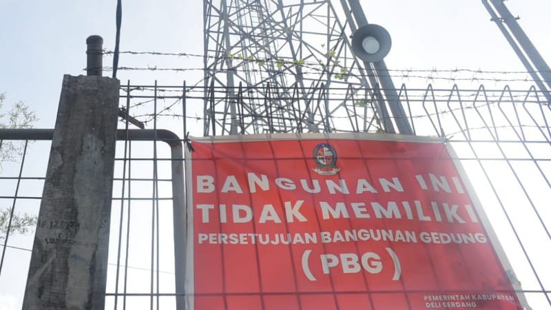 Deli Serdang Cracks Down on Telecom Tower Without Building Permit