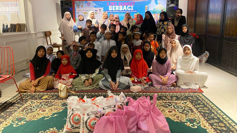 FJPI North Sumatra Spreads Ramadan Joy to Orphans in Medan