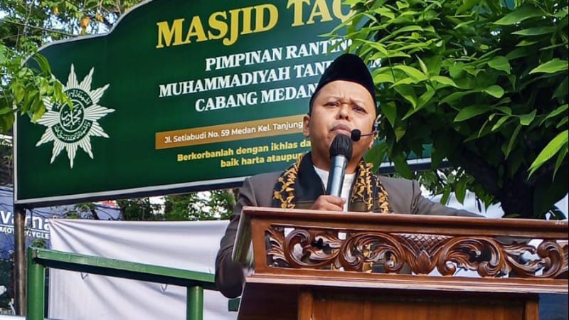 Muhammadiyah Eid Sermon in Medan Warns Against Injustice