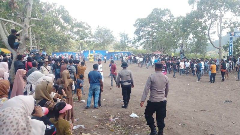 Aceh Tengah Police Ensures Safe Opening of Grasstrack Championship 2026