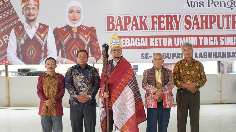 Fery Sahputra Simatupang Leads Toga Simatupang in South Labuhanbatu