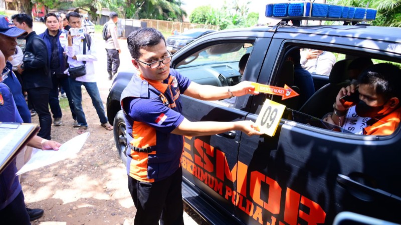 Polda Jambi Reconstructs Rape Case Across Three Crime Scenes
