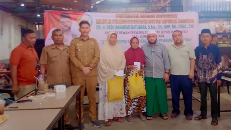 DPD RI Chief Gathers Public Aspirations in Labuhanbatu Selatan