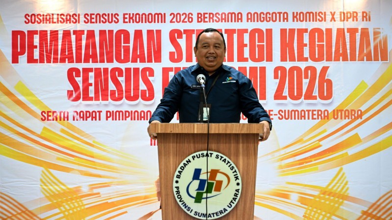 North Sumatra Backs 2026 Economic Census to Strengthen Data-Driven Development