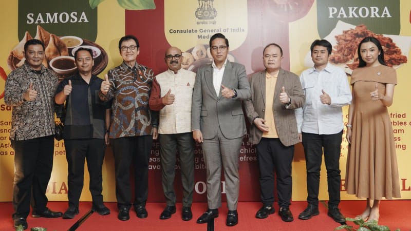 Indian Food Festival Showcases the Rich Flavors of Indian Cuisine in Medan