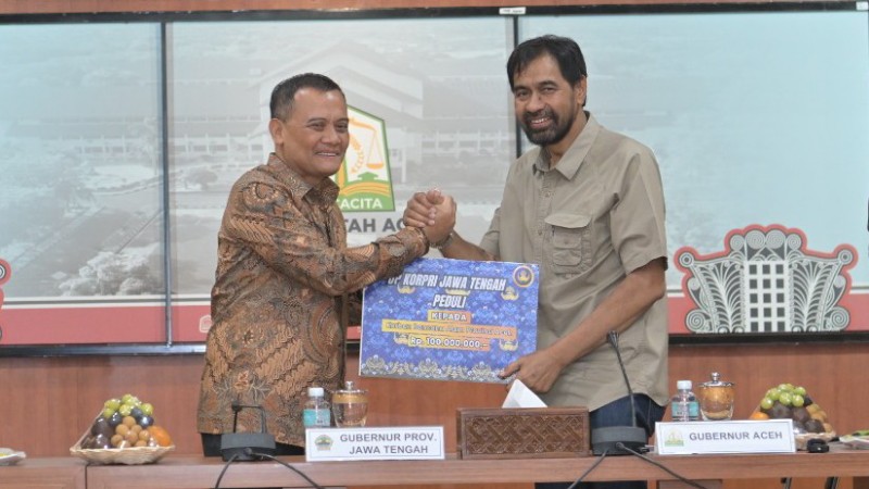 Aceh and Jawa Tengah Seal Rp 1.065 Trillion Strategic Cooperation Deal