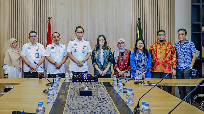 Medan and UNDP Explore Strategic Partnership for Sustainable Waste Management