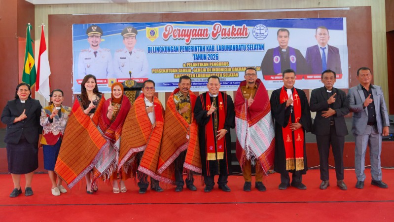 Easter Service and PGI-D Inauguration Marked in Labuhanbatu Selatan