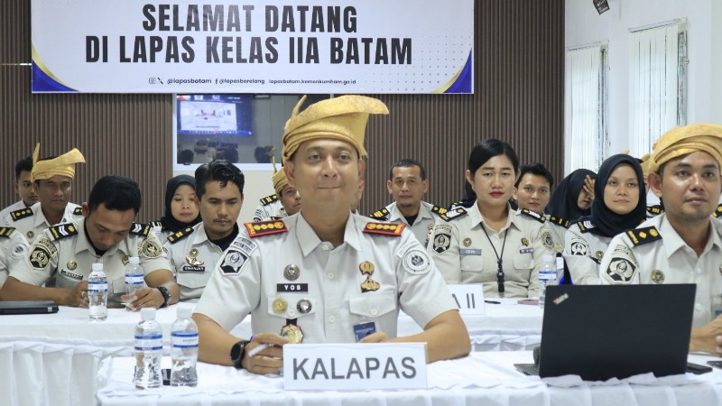 Batam Prison Showcases Seven Service Innovations in WBBM 2026 Assessment