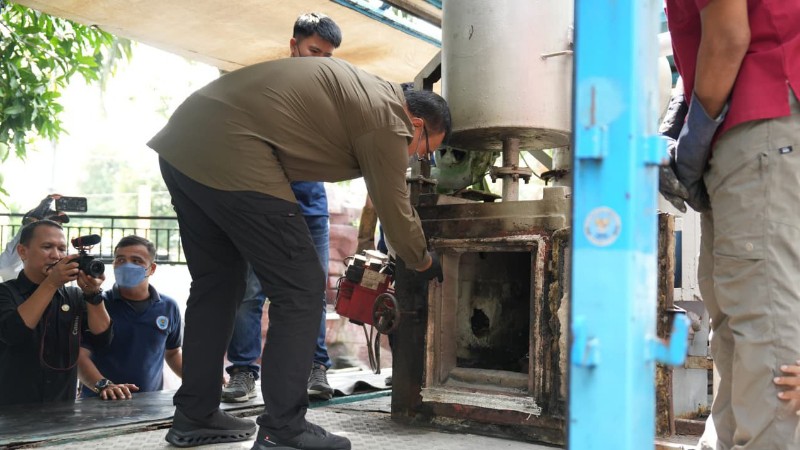 Deli Serdang Intensifies Drug Crackdown, Destroys 1.9 Kg of Methamphetamine