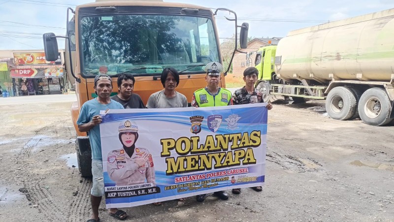 Satlantas Labuhanbatu Selatan Boosts Road Safety Through &lsquo;Polantas Menyapa&rsquo; Outreach