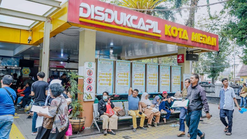 Medan Expands E-KTP Services to Seven Districts