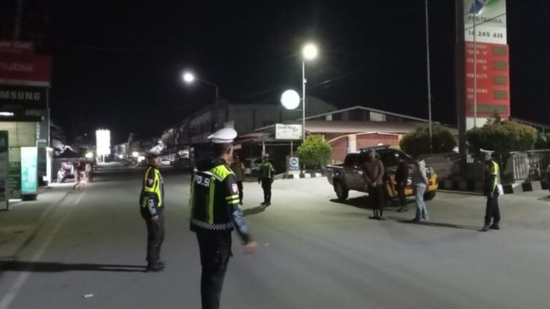 Aceh Tengah Police Intensify Night Patrols Against Illegal Street Racing