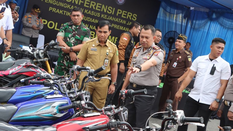 Medan Police Crack 250 Cases, Arrest 290 Suspects in Major Crime Sweep