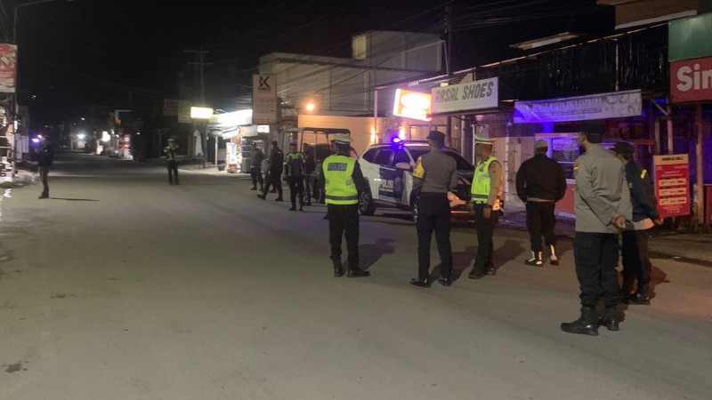 Aceh Tengah Police Step Up Night Patrols to Curb Illegal Street Racing