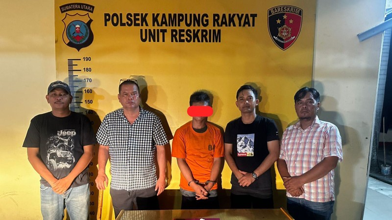 Kampung Rakyat Police Arrest Suspected Meth Dealer in Perlabian Village