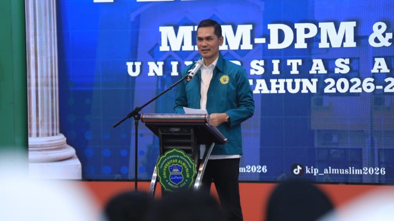 Aceh Provincial Secretary Praises Universitas Almuslim for Strengthening Student Leadership