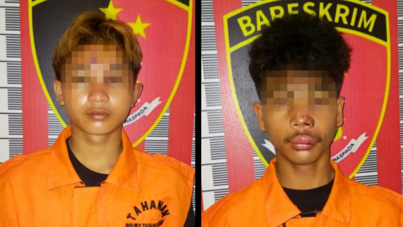 Two Teenagers Arrested After Motorcycle Theft in Tapanuli Tengah