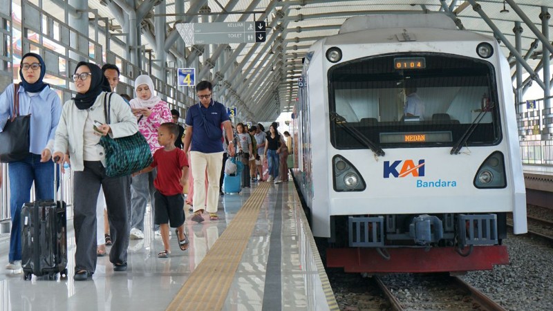 Railink Prepares 107,968 Seats for Eid Travel Surge in North Sumatra