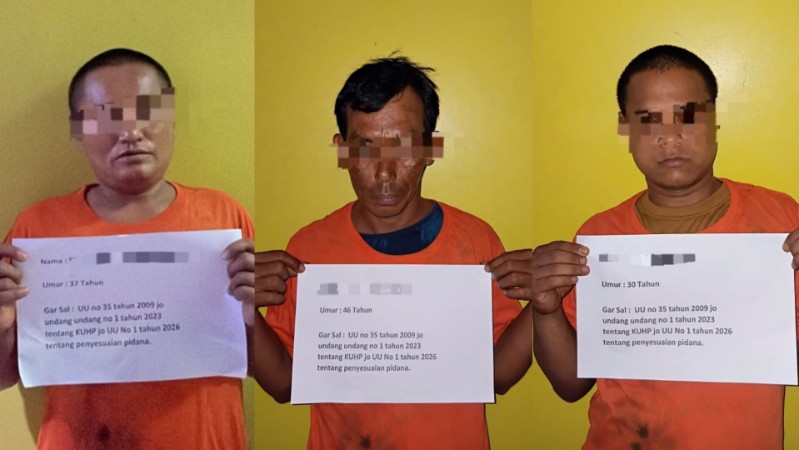 Three Arrested as Police Bust Meth Network in Aekbatu
