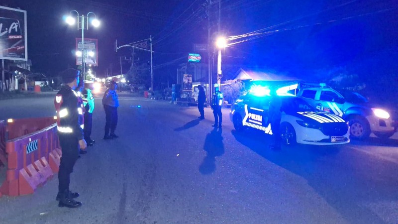Aceh Tengah Police Step Up Night Patrols to Combat Illegal Street Racing