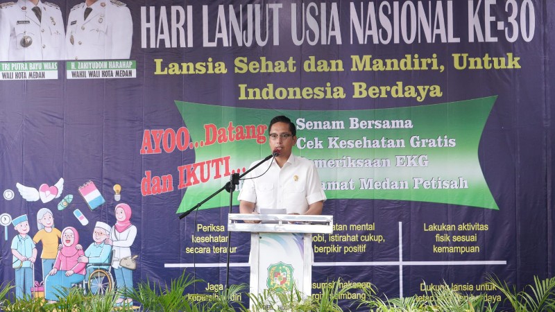 Rico Waas Launches &lsquo;PKH Medan Makmur&rsquo; Program to Support 10,000 Senior Citizens
