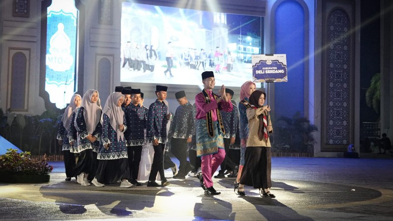 Deputy Minister of Religious Affairs Opens 40th MTQ North Sumatra 2026 in Deli Serdang
