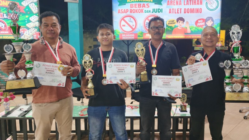 PORDI North Sumatra Hosts 2026 Domino Tournament in Medan