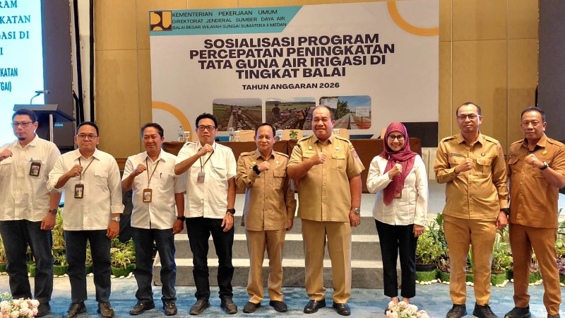 Deli Serdang to Receive 57 Irrigation Sites Under P3-TGAI Program in 2026