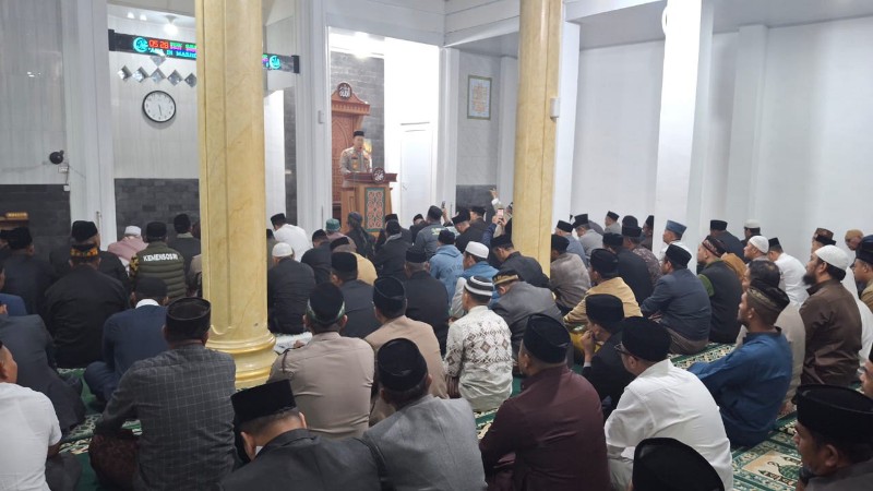 Aceh Tengah Police Strengthen Drug Prevention Through &ldquo;Safari Subuh Rabu Berkah&rdquo; Program