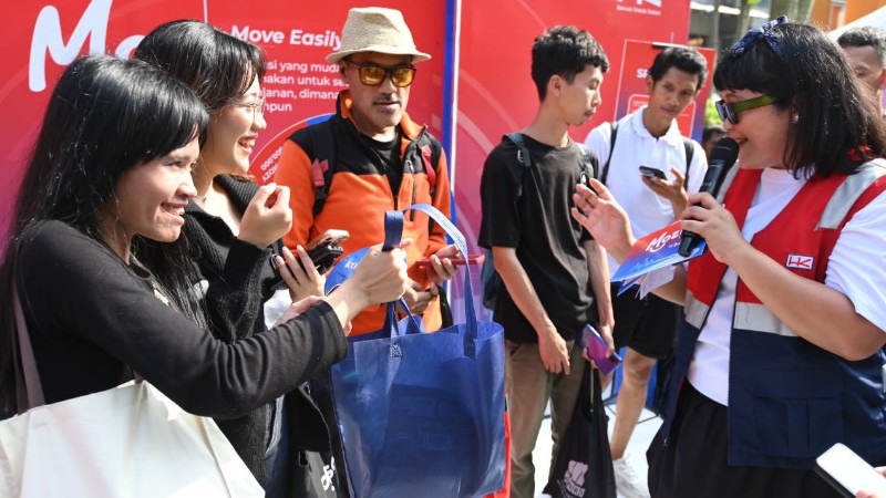 Hutama Karya Hosts Mozy Fun Run at CFD Sudirman to Introduce Digital Toll Road App