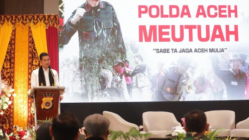 Aceh Secretary Attends Launch of &ldquo;Polda Aceh Meutuah&rdquo; Book in Banda Aceh