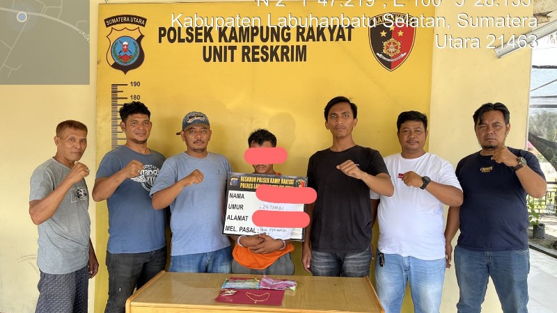South Labuhanbatu Police Solve House Burglary Case, Suspect Arrested
