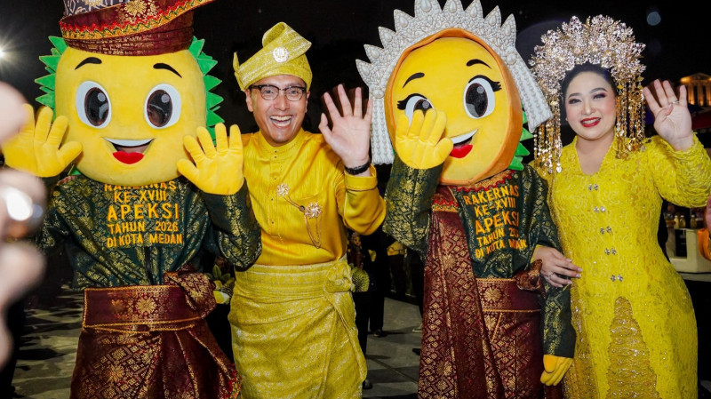 Rain Fails to Dampen Enthusiasm: Karnaval Nusantara APEKSI 2026 in Medan Remains Vibrant and Colorful