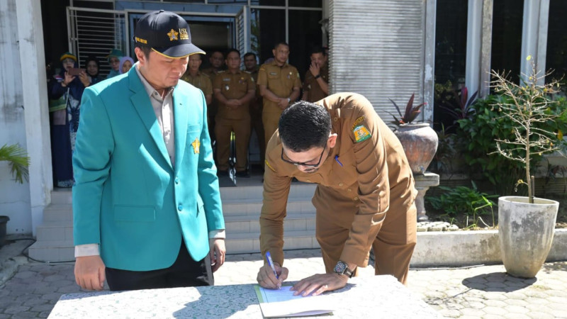 Hundreds of USK Students Begin KKN Community Service Program in Aceh Besar