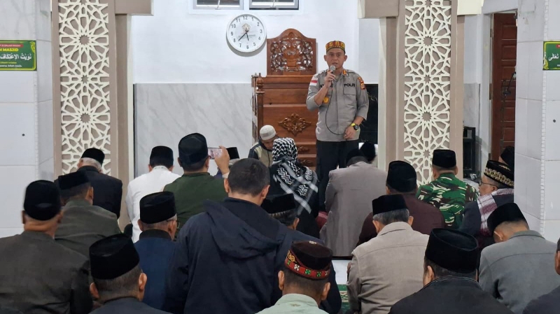 Aceh Tengah Police Strengthen Public Safety Through Safari Subuh Rabu Berkah