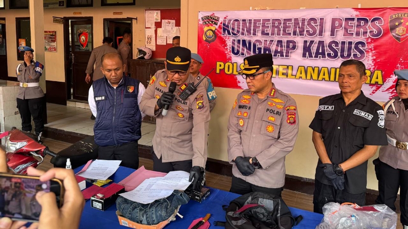 Telanaipura Police Solve Four Criminal Cases in July 2026