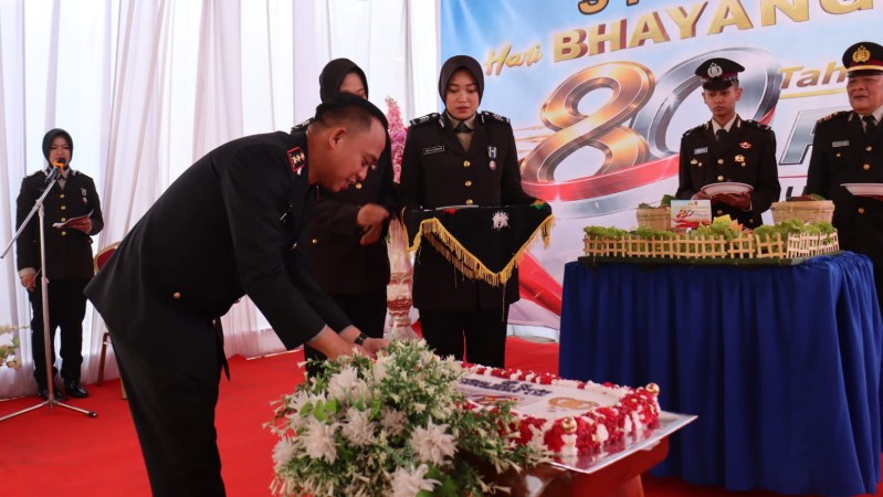 Polres Aceh Tengah Marks 80th Bhayangkara Day With Housing Handover and Awards Ceremony