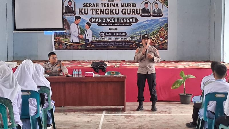 Aceh Tengah Police Strengthens Youth Crime Prevention Through Saweu Sikula Program