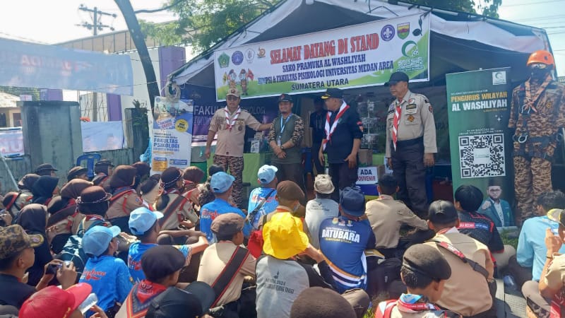 SAKO Alwasliyah of North Sumatra Becomes Speaker at North Sumatra Regional Scout Jamboree 2026
