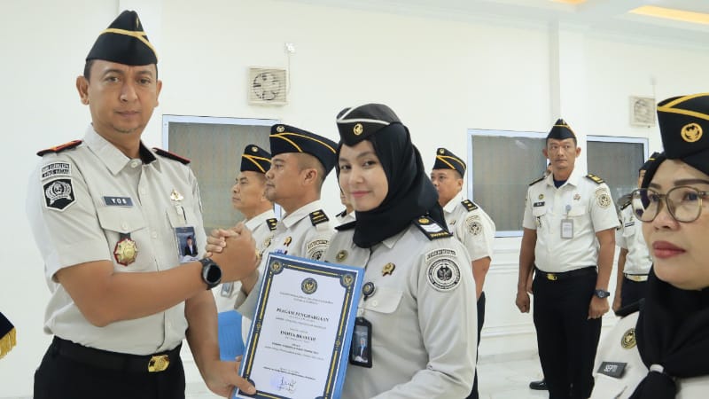 Batam Prison Strengthens Discipline and Service Quality Through Virtual Joint Assembly