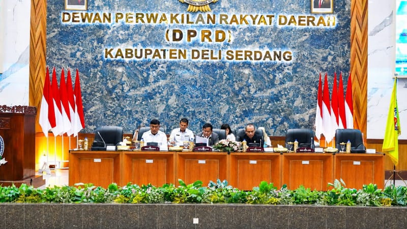 Deli Serdang Responds to DPRD Remarks on APBD 2025 Accountability Report