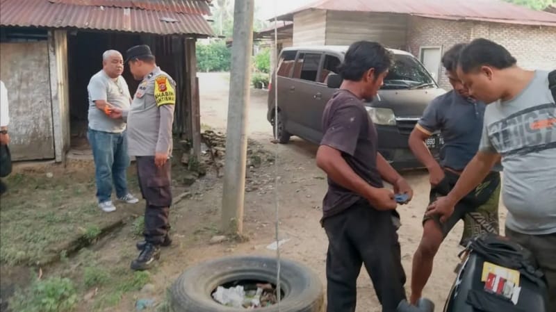 Kotapinang Police Raid Suspected Drug Den in Sisumut