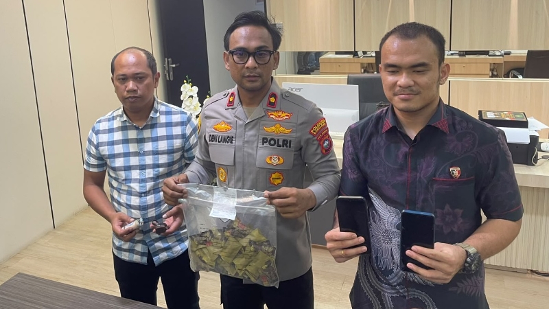 Lubuk Baja Police Uncover Suspected Etomidate Vape Case, Two Suspects Arrested
