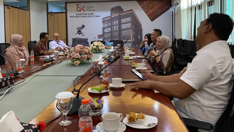 AAUI Medan and OJK North Sumatra Strengthen Insurance Industry Cooperation