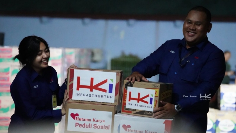 Hutama Karya Supports Earthquake Victims in Nusa Tenggara Timur