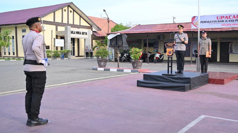 Pidie Police Commemorates Hari Juang Polri 2026
