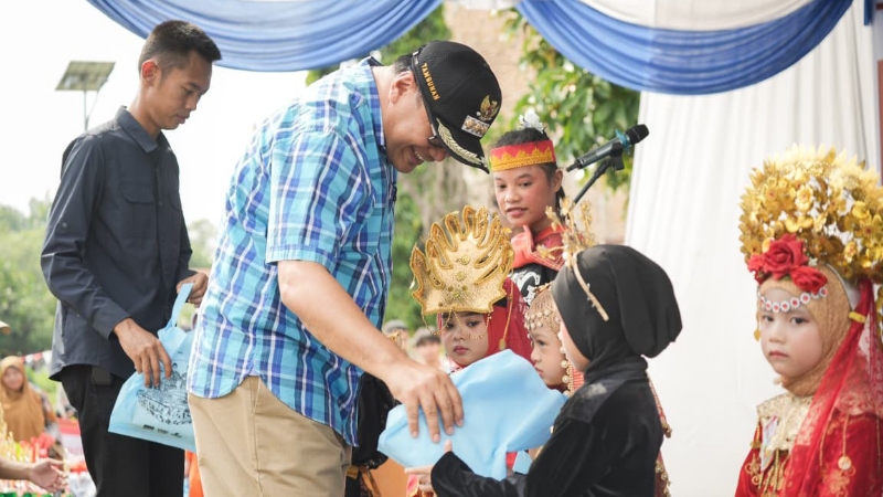 Deli Serdang Regent Wants Bandar Khalipah Children&rsquo;s Jamboree to Become Model for Other Villages