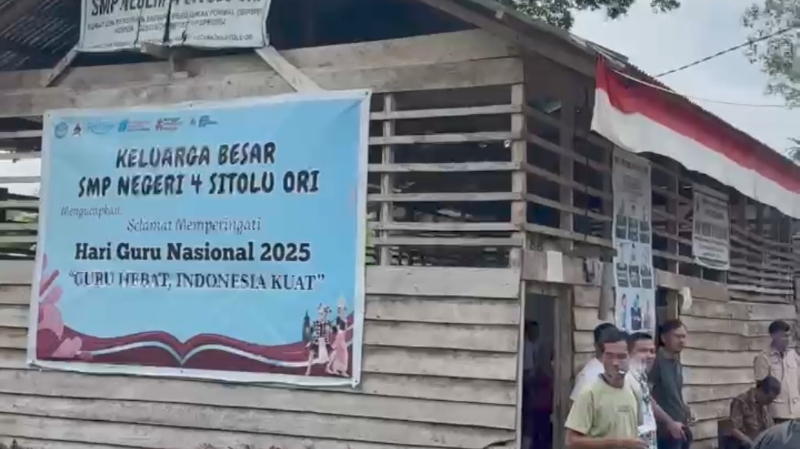 Bobby Nasution Builds SMPN 4 Sitolu Ori in Nias Utara with Rp1.6 Billion Funding