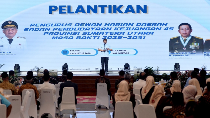 Bobby Nasution Calls on Young Generation to Strengthen 1945 Fighting Spirit for Indonesia&rsquo;s Golden Era 2045